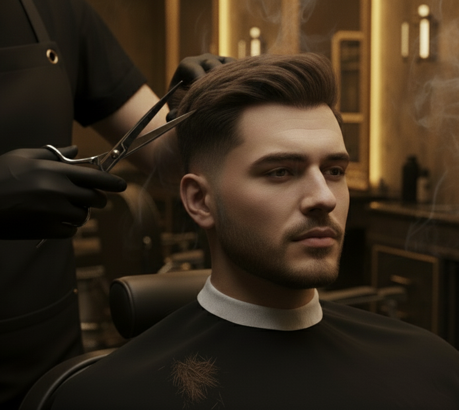 Professional haircut service at Abbas Turkish Barber Dublin